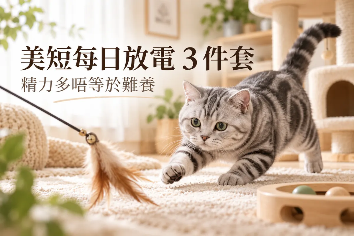 美短缺點｜活動量、玩心同日常互動要預幾多？｜Meowofjen 養貓學院