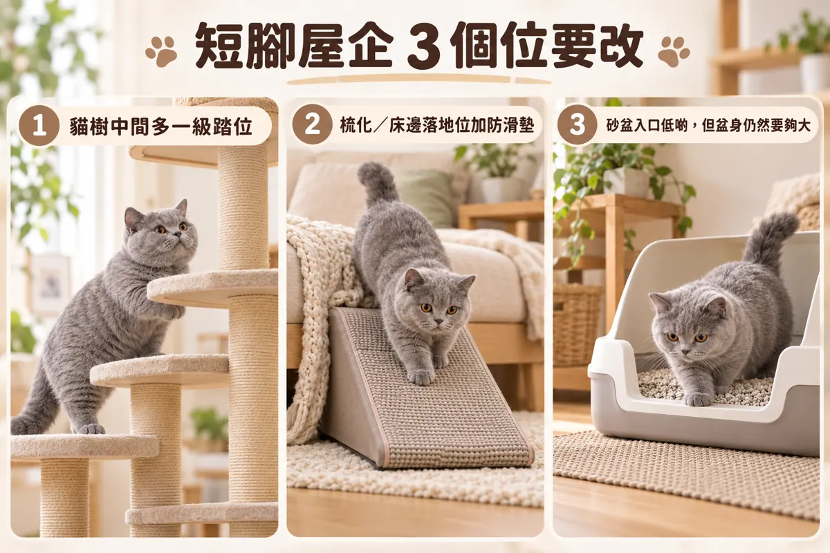 曼基康缺點｜短腳之外，買之前要留意活動、體態同家居安排 配圖