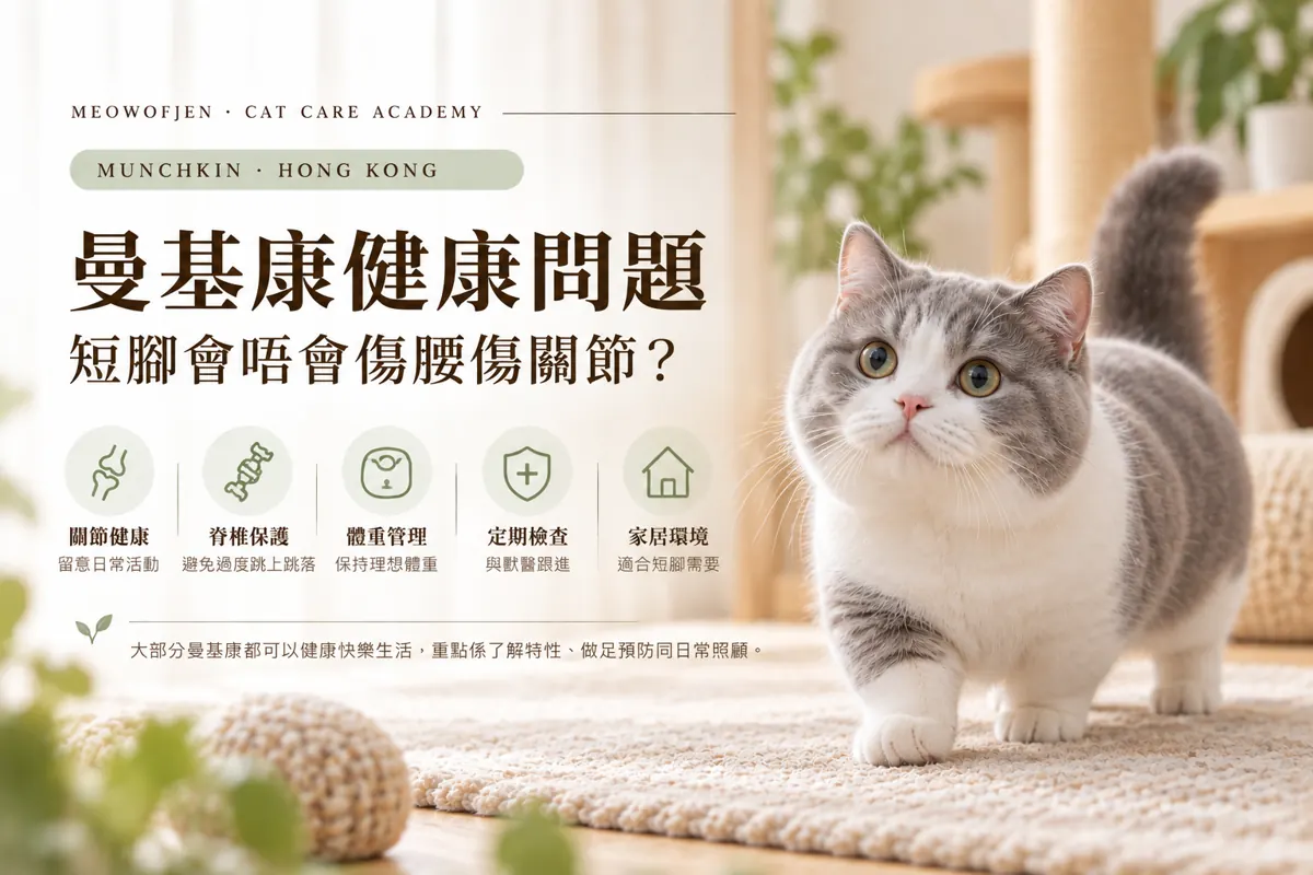 曼基康缺點｜短腳之外，買之前要留意活動、體態同家居安排